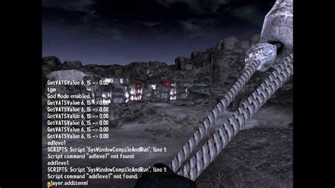 fallout new vegas cheat codes.
